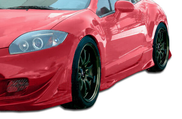 2006-2012 Mitsubishi Eclipse Duraflex XGT Side Skirts Rocker Panels - 2PC - 1043