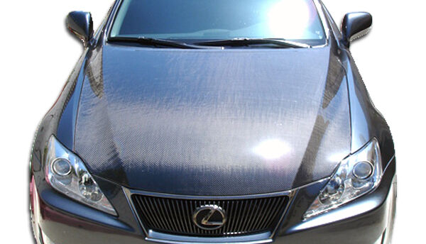 2006-2013 Lexus IS Series IS250 IS350 IS250C IS350C Carbon Fiber OEM Hood - 1 Pi