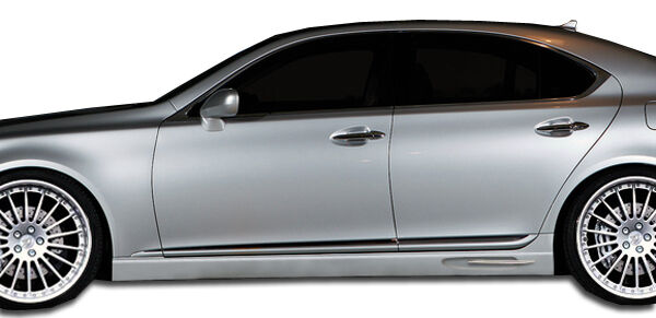 2007-2012 Lexus LS Series LS460 Duraflex W-1 Side Skirts Rocker Panels (short wh