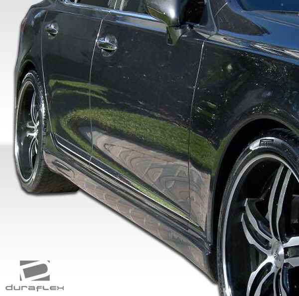 2007-2012 Lexus LS Series LS460 Duraflex W-1 Side Skirts Rocker Panels (short wheelbase) - 2 Piece