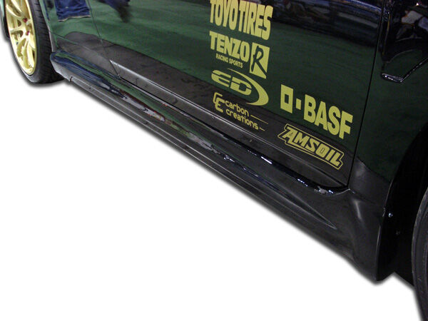 2008-2012 Nissan Altima 2DR Duraflex GT Concept Side Skirts Rocker Panels - 2PC