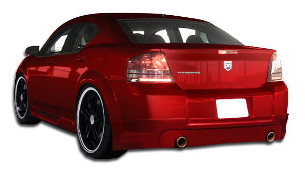 2008-2014 Dodge Avenger Duraflex Racer Side Skirts Rocker Panels - 2PC - 104114