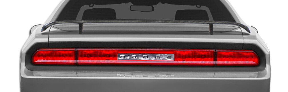 2008-2023 Dodge Challenger Carbon Fiber G-Spec Wing Trunk Lid Spoiler - 1 Piece