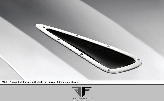 2008-2014 BMW X6 E71 AF-1 Hood Vents ( GFK ) - 6 Piece - Clearance Item