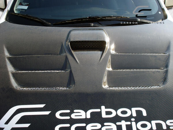 2008-2017 Mitsubishi Lancer / Lancer Evolution 10 Lancer Carbon Creations GT Concept Hood - 1 Piece