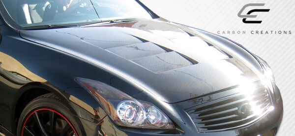 2008-2015 Infiniti G Coupe G37 Q60 Carbon Creations GT Concept Hood - 1 Piece