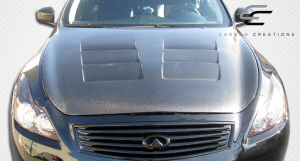 2008-2015 Infiniti G Coupe G37 Q60 Carbon Creations GT Concept Hood - 1 Piece