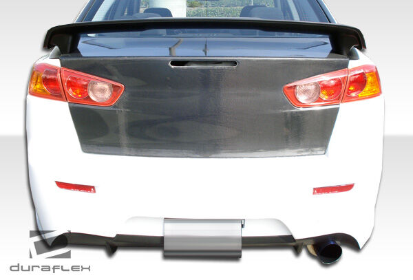 2008-2017 Mitsubishi Lancer Duraflex GT Concept Rear Bumper Cover - 1 Piece