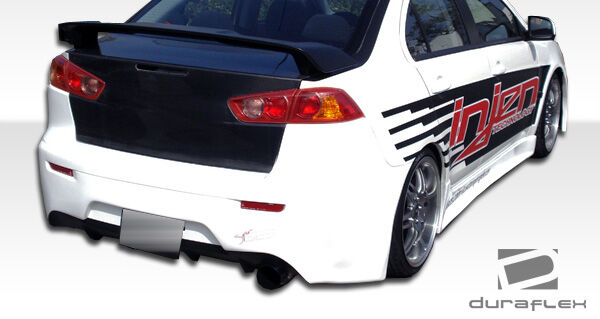 2008-2017 Mitsubishi Lancer Duraflex GT Concept Rear Bumper Cover - 1 Piece