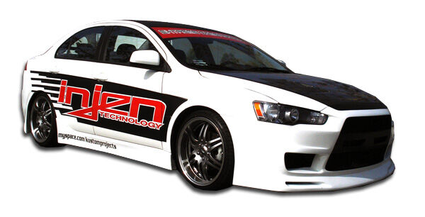 2008-2015 Mitsubishi Lancer Duraflex GT Concept Side Skirts Rocker Panels - 2PC