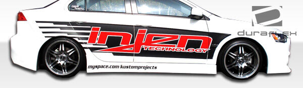 2008-2017 Mitsubishi Lancer Duraflex GT Concept Side Skirts Rocker Panels - 2 Piece