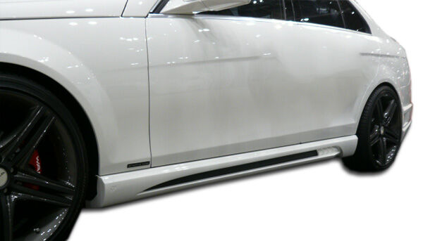 2008-2014 Mercedes C Class W204 Duraflex W-1 Side Skirts Rocker Panels - 2PC - 1