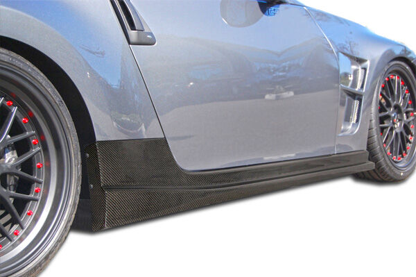 2009-2016 Nissan 370Z Carbon Fiber N-1 Side Skirts Rocker Panels - 2 Piece - 105