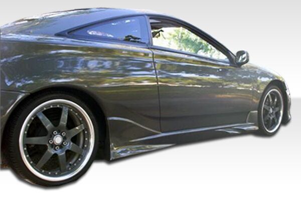 2000-2005 Toyota Celica Duraflex Vader Side Skirts Rocker Panels - 2PC - 100203