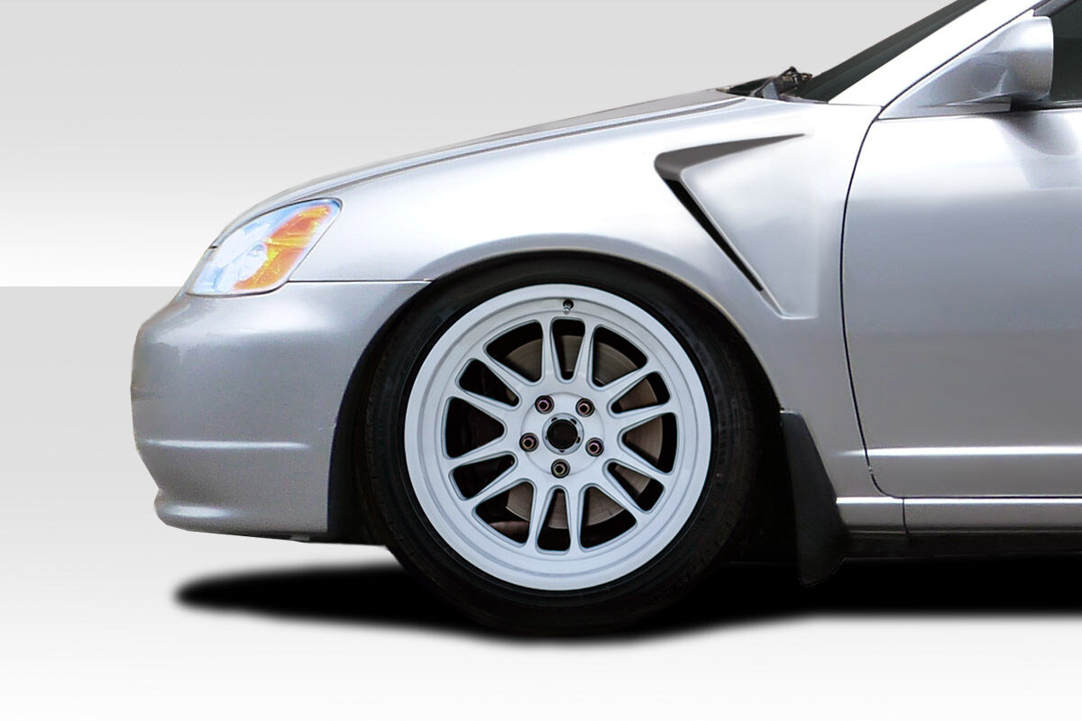 2001-2003 Honda Civic Duraflex F-1 Fenders - 2PC - 100253