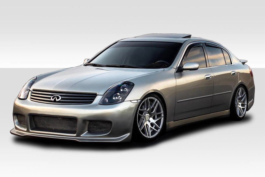 2003-2004 Infiniti G Sedan G35 Duraflex GT Competition Front Bumper Cover - 1PC