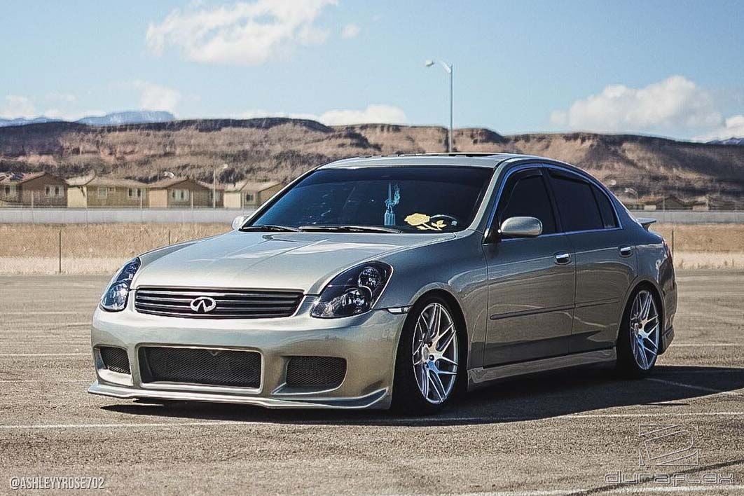 2003-2004 Infiniti G Sedan G35 Duraflex GT Competition Front Bumper Cover - 1 Piece