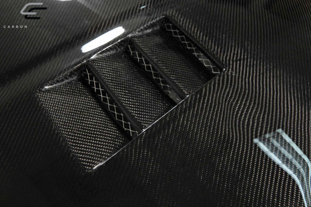 2003-2006 Nissan 350Z Z33 Carbon Creations JGTC Hood - 1 Piece