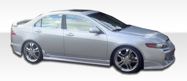 2004-2008 Acura TSX Duraflex Raven Side Skirts Rocker Panels - 2PC - 100547