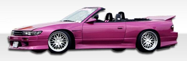 1989-1994 Nissan 240SX Duraflex V-Speed Side Skirts Rocker Panels - 2PC - 100887