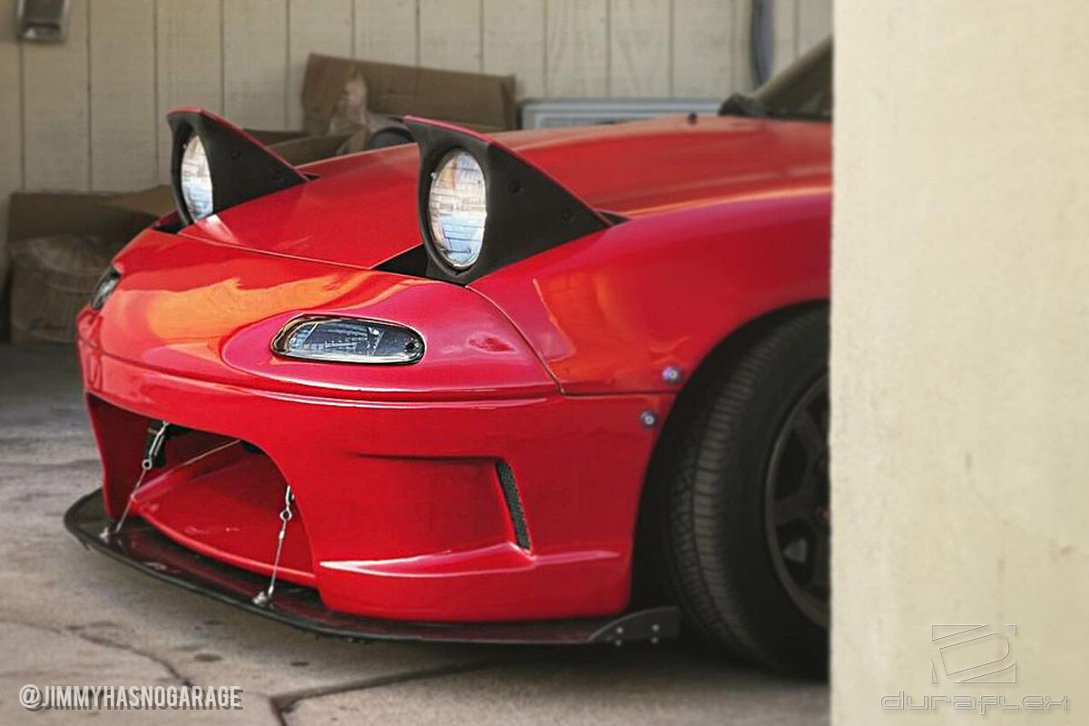 1990-1997 Mazda Miata Duraflex Wizdom Front Bumper Cover - 1 Piece