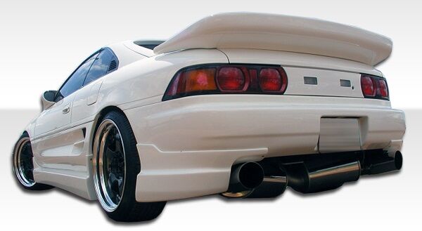1991-1995 Toyota MR2 Duraflex Type B Rear Add On Bumper Extensions - 2PC - 10103