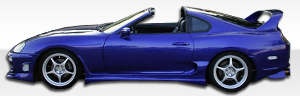 1993-1998 Toyota Supra Duraflex Bomber Side Skirts Rocker Panels - 2PC - 101329