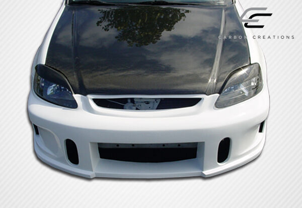 1996-1998 Honda Civic Carbon Fiber OEM Hood - 1 Piece - 101709