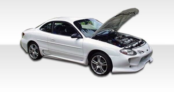 1998-2003 Ford Escort ZX2 Duraflex Vader Side Skirts Rocker Panels - 2PC - 10195