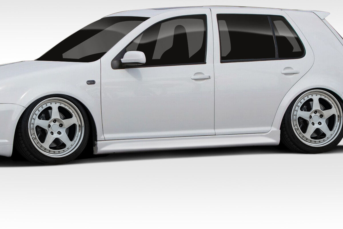 1999-2005 VW Golf 4DR Duraflex R32 Side Skirts Rocker Panels - 2PC - 102183