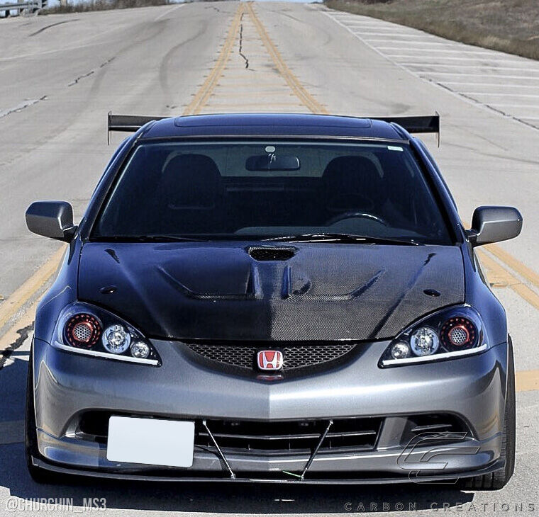 2002-2006 Acura RSX Carbon Creations Type M Hood - 1 Piece