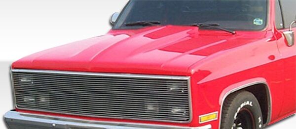Duraflex Cowl Style Fiberglass/FRP Hood for 1981-1986 Chevrolet C/K Series Pickup - 103020