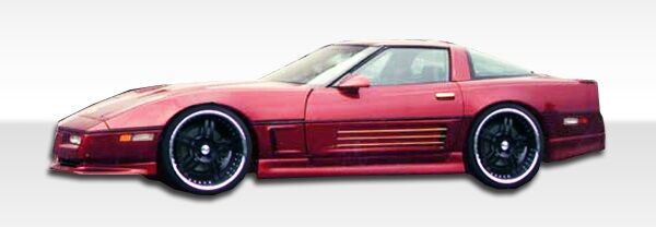 1984-1996 Chevy Corvette C4 Duraflex GTO Side Skirts Rocker Panels - 2PC - 10345