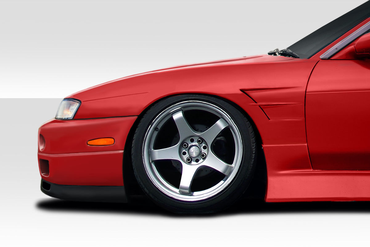 1995-1996 Nissan 240SX Duraflex D-1 Sport Fenders - 2PC - 104273
