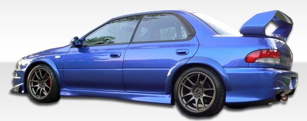 1993-2001 Subaru Impreza Duraflex S-Sport Side Skirts Rocker Panels - 2PC - 1044