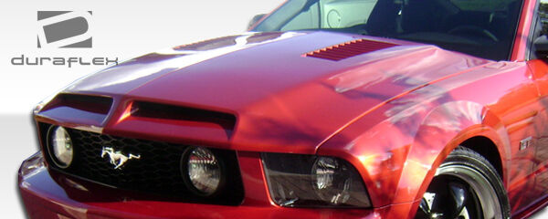 2005-2009 Ford Mustang Duraflex GT500-Style Hood - 1 Piece