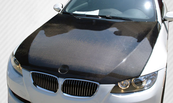 2007-2010 BMW 3 Series E92 E93 Convertible 2DR Carbon Fiber OEM Hood - 1 Piece -