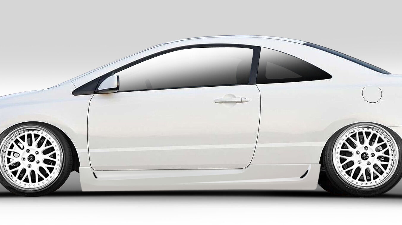 2006-2011 Honda Civic 2DR Duraflex TR-N Side Skirts Rocker Panels - 2PC - 104930