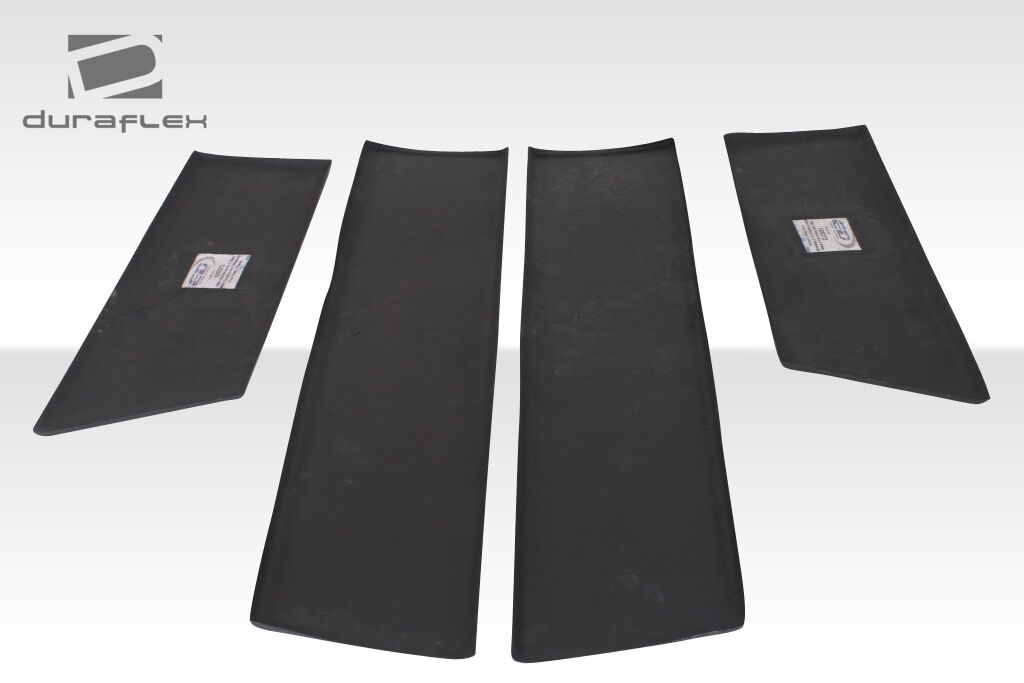 1984-1993 Mercedes 190 W201 Duraflex Evo 2 Wide Body Door Caps - 4 Piece