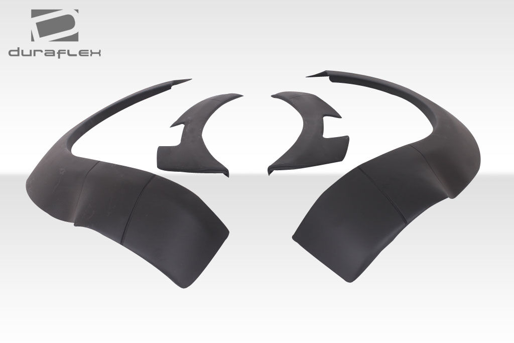 2003-2006 Porsche Cayenne Duraflex G-Sport Wide Body Front Fender Flares - 4 Piece