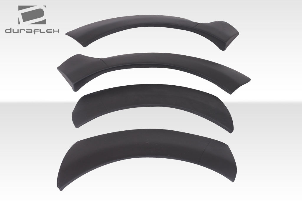 2003-2006 Porsche Cayenne Duraflex G-Sport Wide Body Rear Fender Flares - 6 Piece