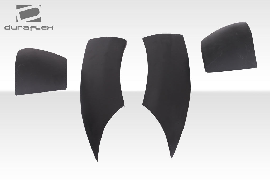 2003-2006 Porsche Cayenne Duraflex G-Sport Wide Body Rear Fender Flares - 6 Piece