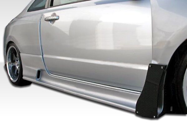 2006-2011 Honda Civic 2DR Duraflex GT500 Wide Body Side Skirts Rocker Panels - 2