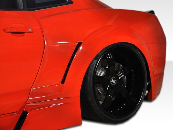 2010-2015 Chevy Camaro Duraflex Circuit Wide Body Rear Fender Flares - 2PC - 105