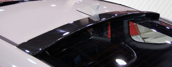 2010-2016 Hyundai Genesis 2DR Carbon Fiber Circuit Roof Wing Spoiler - 1 Piece -