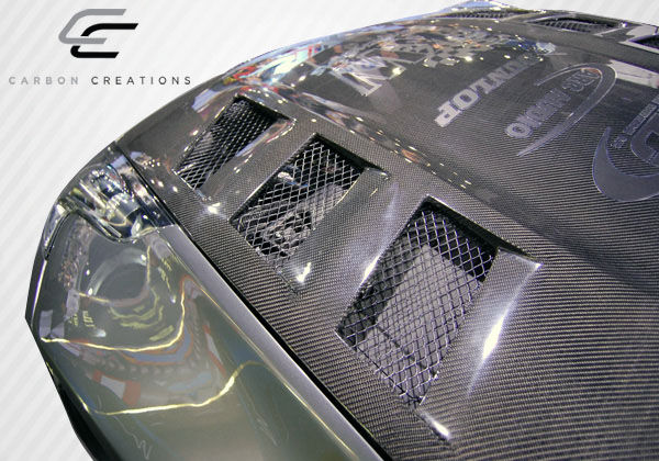 2009-2020 Nissan 370Z Z34 Carbon Creations Circuit Hood - 1 Piece