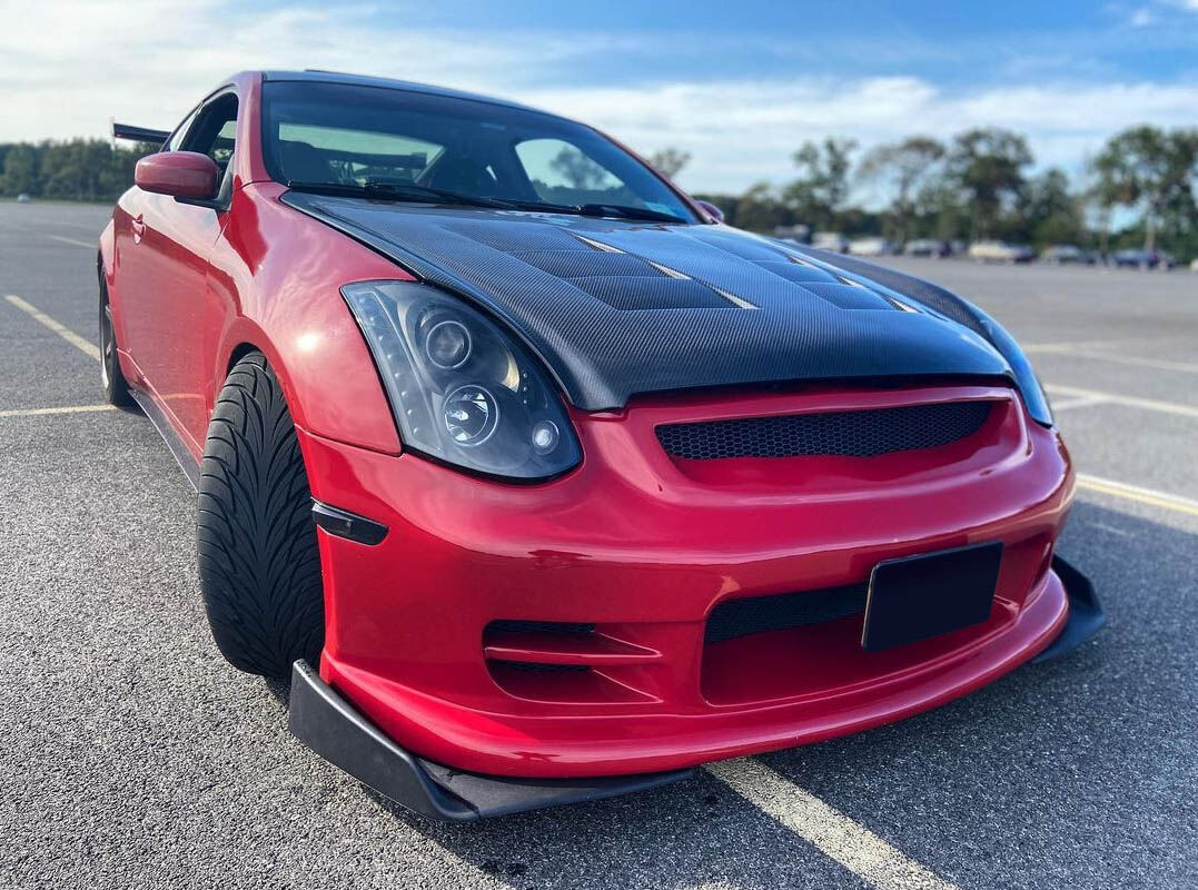 2003-2007 Infiniti G Coupe G35 Carbon Creations TS-1 Hood - 1 Piece