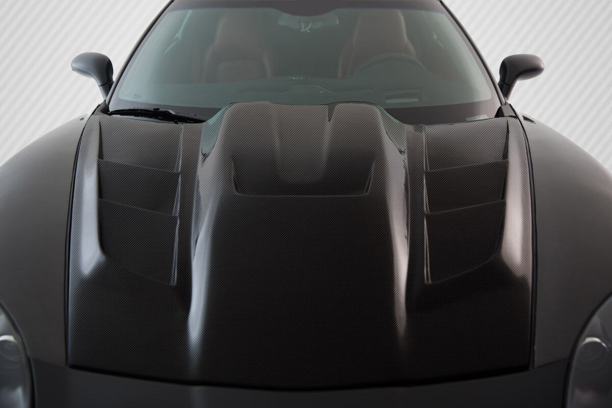 2005-2013 Chevy Corvette C6 Carbon Fiber ZR Edition 2 Hood - 1 Piece - 106142