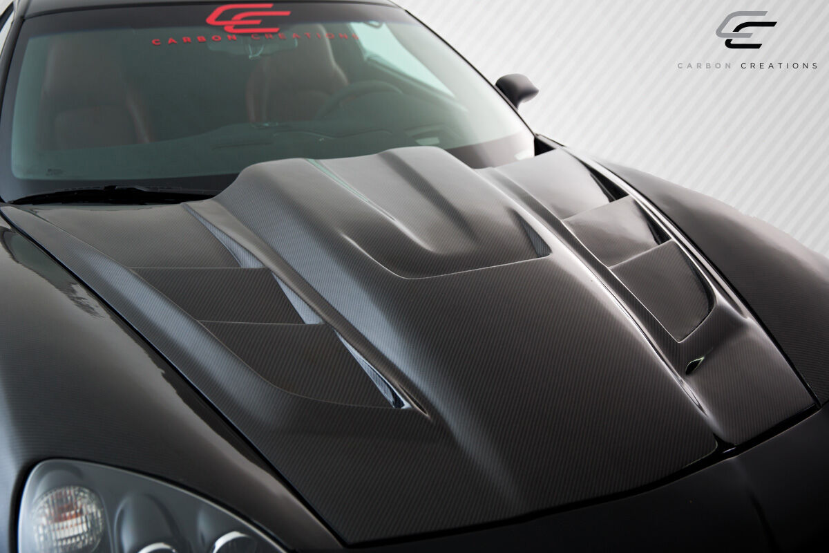 2005-2013 Chevrolet Corvette C6 Carbon Creations ZR Edition 2 Hood - 1 Piece