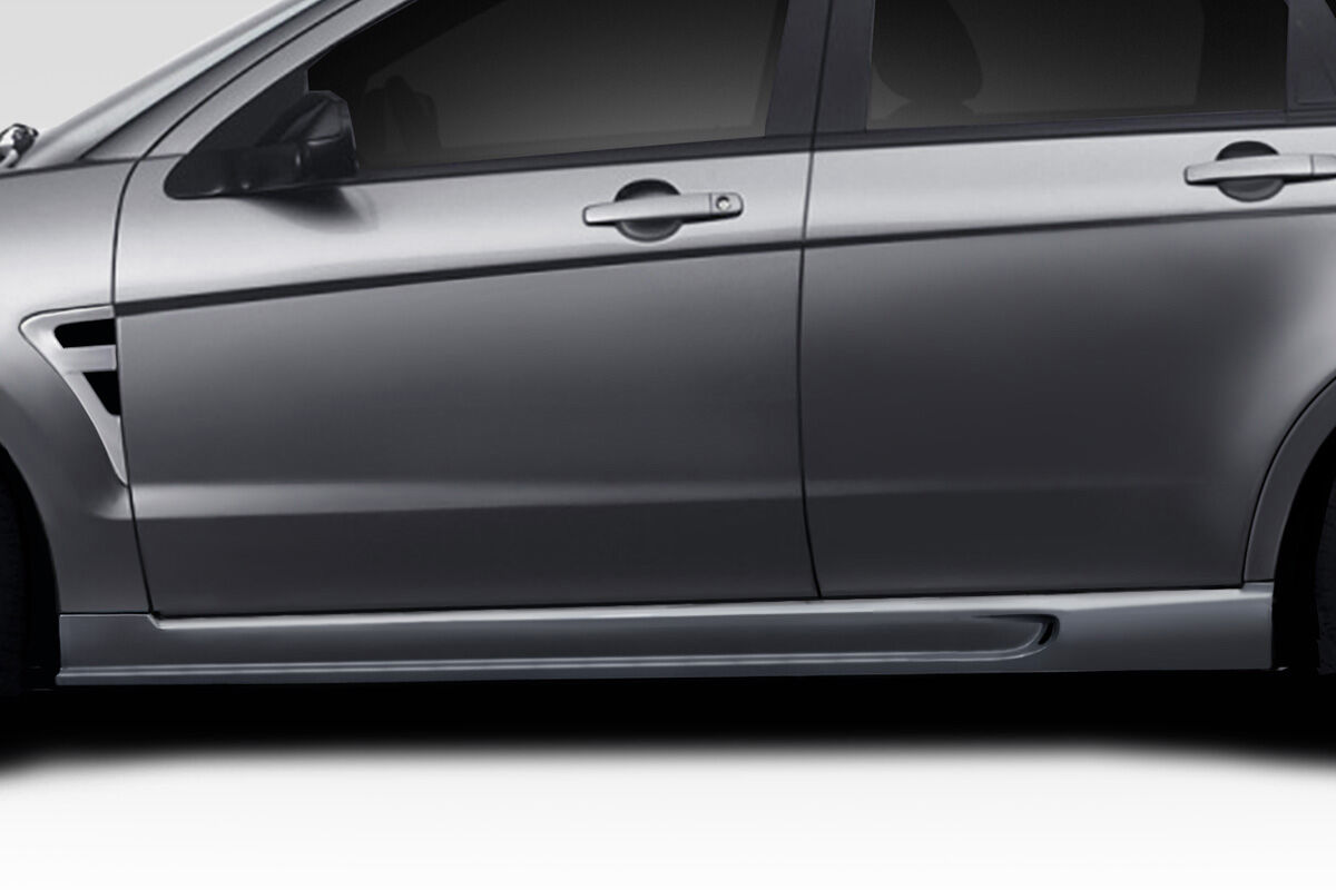 2008-2011 Ford Focus 4DR Duraflex Piranha Side Skirts Rocker Panels - 2PC - 1064